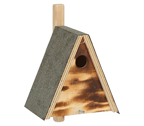 Dehner Natura Premium Wildvogel Nistkasten Falco, Vogelhaus / Vogelnistkasten für Wildvögel, robust, ca. 19 x 24 x 16 cm, aus FSC - zertifiziertem Kiefernholz, grau Dehner Natura Premium Wildvogel Nistkasten Falco, Vogelhaus / Vogelnistkasten für Wildvögel, robust, ca. 19 x 24 x 16 cm, aus FSC - zertifiziertem Kiefernholz, grau von Dehner