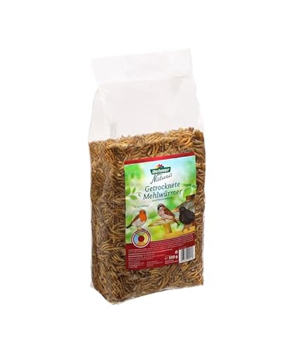 Dehner Natura Wildvogelfutter, Mehlwürmer getrocknet, 500 g von Dehner