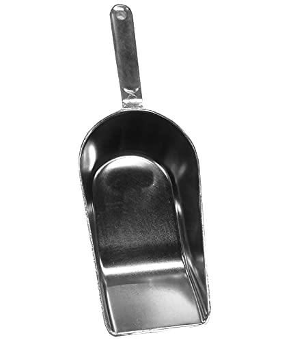 Dehner Natura Wildvogelfutter Futterschaufel, ca. 30 x 10 x 6 cm, Alu, silber von Dehner