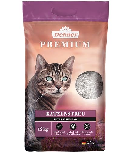 Dehner Premium Katzenstreu Ultra klumpend, 100 % Betonit, 12 kg Dehner Premium Katzenstreu Ultra klumpend, 100 % Betonit, 12 kg von Dehner