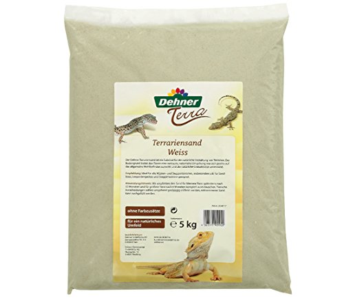 Dehner Terra Terrariensand, Körnung von 0.2 - 1 mm, 5 kg, weiß von Dehner