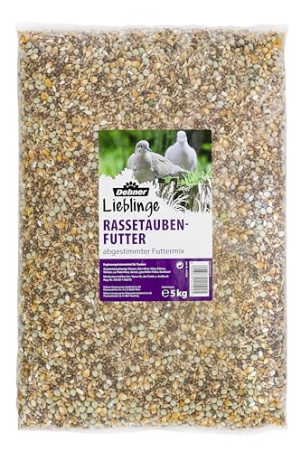 Dehner Rassetaubenfutter in Markenqualität | Taubenfutter | Vogelfutter für Tauben | Körnermischung | Ergänzungsfutter für Rassetauben | hochwertiger Futtermix mit Erbsen, Mais und Hirse | 5 kg Dehner Rassetaubenfutter in Markenqualität | Taubenfutter | Vogelfutter für Tauben | Körnermischung | Ergänzungsfutter für Rassetauben | hochwertiger Futtermix mit Erbsen, Mais und Hirse | 5 kg von Dehner