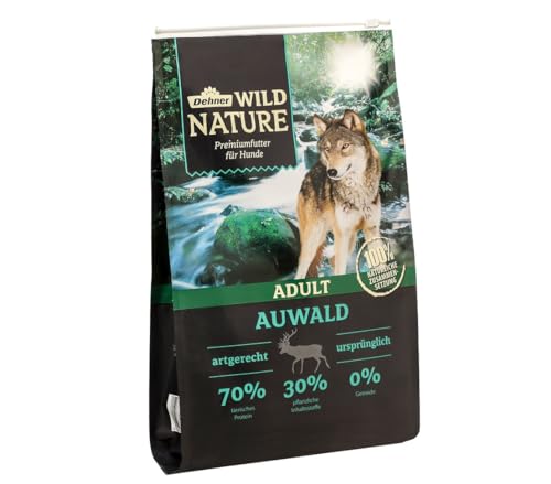 Dehner Wild Nature Hundetrockenfutter Adult, Auwald, 4 kg von Dehner