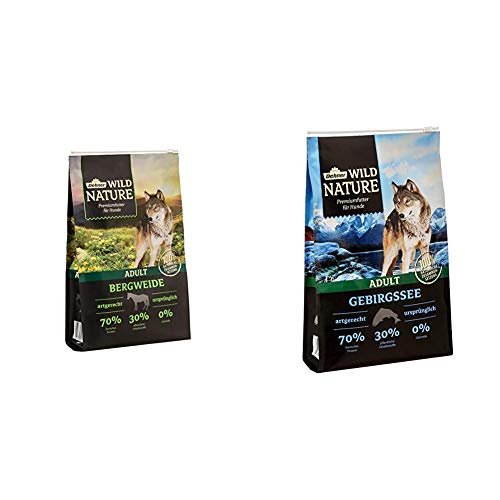 Dehner Wild Nature Hundetrockenfutter Adult, Bergweide, 4 kg & Wild Nature Hundetrockenfutter Adult, Gebirgssee, 4 kg Dehner Wild Nature Hundetrockenfutter Adult, Bergweide, 4 kg & Wild Nature Hundetrockenfutter Adult, Gebirgssee, 4 kg von Dehner
