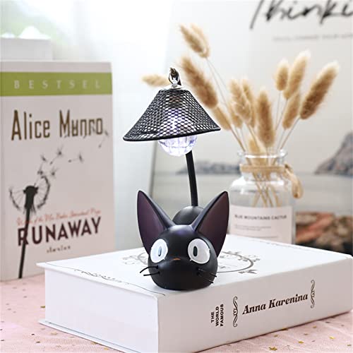 Dekaim Schwarze Katzenspielzeug-Lampe, Jiji-Katzen-Harz-Nachtlicht für Heimdekoration, Geschenke, einzigartige Form, stabiler Lichtstab, Netzloch Dekaim Schwarze Katzenspielzeug-Lampe, Jiji-Katzen-Harz-Nachtlicht für Heimdekoration, Geschenke, einzigartige Form, stabiler Lichtstab, Netzloch von Dekaim