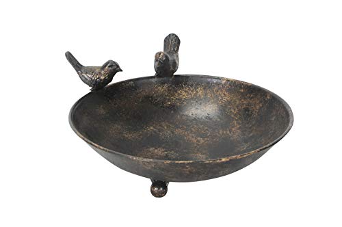 Deko-Impression Vogeltränke Vogelbad Vogel-Futterstelle Eisen massiv bronzefarben 22 Deko-Impression Vogeltränke Vogelbad Vogel-Futterstelle Eisen massiv bronzefarben 22 von Deko-Impression