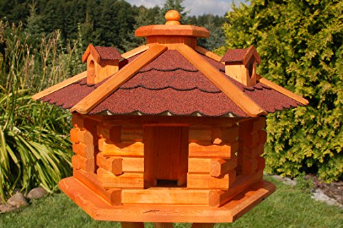 Deko-Shop-Hannusch Wunderschönes sechseckiges Vogelhaus, Vogelhäuschen von Deko-Shop-Hannusch