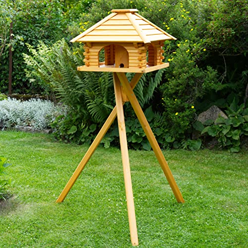 Deko-Shop-Hannusch stabiles Futterhaus/Vogelhaus, imprägniert, mit Ständer Deko-Shop-Hannusch stabiles Futterhaus/Vogelhaus, imprägniert, mit Ständer von Deko-Shop-Hannusch