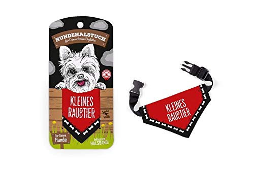 Dekohelden24 Hunde Halstuch klein, Motiv: kleines Raubtier, Maße H/Ø: 9,5 x 15 cm Dekohelden24 Hunde Halstuch klein, Motiv: kleines Raubtier, Maße H/Ø: 9,5 x 15 cm von Dekohelden24