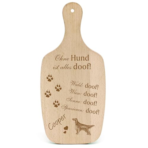 Dekolando Deko Hundeschild Geschenk Hund Irish Red Setter -... Alles Doof- Hundeschilder Hundebesitzer Hundemama Hundepapa Hundeliebhaber Hundehalter von Dekolando
