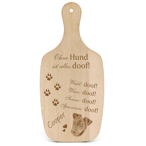Dekolando Deko Hundeschild Geschenk Hund Manchester Terrier -... Alles Doof- Hundeschilder Hundebesitzer Hundemama Hundepapa Hundeliebhaber Hundehalter von Dekolando