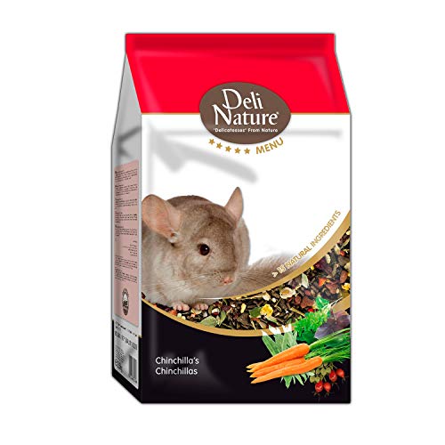 Deli Nature 5 Sterne Chinchilla-Futter Hagebutte 2,5 kg von Deli Nature Nager