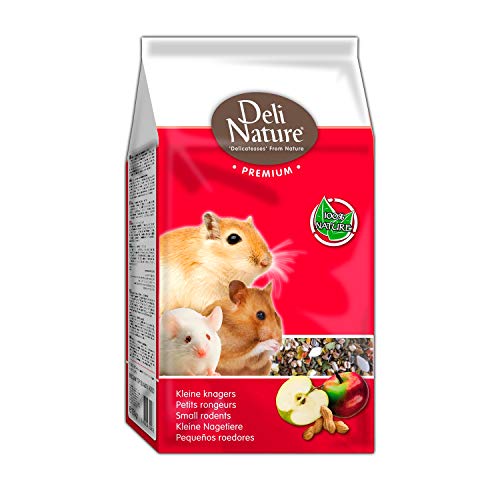 Deli Nature Premium Hamster-, Mäuse-, Rennmäuse-Futter 750g Gramm von Deli Nature Nager