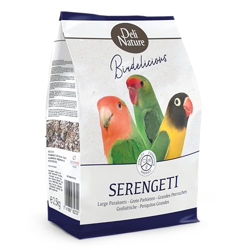 Deli Nature 5 Sterne AFRIKANISCHE GROßSITTICHE Vogel-Futter 2,5 kg von Deli Nature Vogel