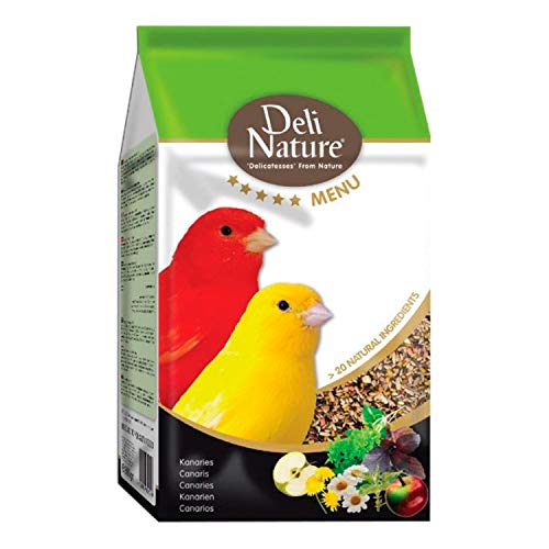 Deli Nature 5 Sterne KANARIENVOGEL-Futter 800g Gramm Futtermischung von Deli Nature Vogel