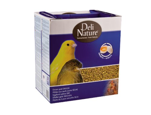 Deli Nature EIFUTTER gelb trocken KANARIEN EXOTEN 1 kg von Deli Nature Vogel