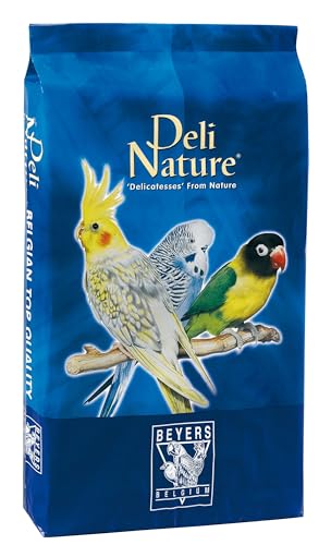 Deli Nature GROßSITTICH Vogel-Futter mit Sonnenblumenkernen 20 kg Züchter von Deli Nature