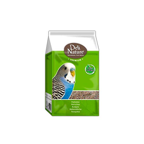 Deli Nature Premium WELLENSITTICH Vogel-Futter 1 kg von Deli Nature Vogel
