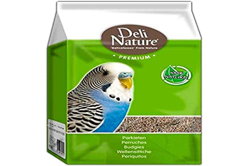 Deli Nature Premium WELLENSITTICH Vogel-Futter 4 kg Standardfutter von Deli Nature