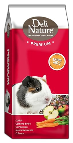 Deli Nature 15 – 030302 Premium für Meerschweinchen – 15kg von Deli Nature