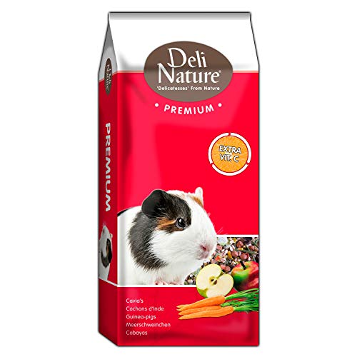 Deli Nature 15 – 030302 Premium für Meerschweinchen – 15kg von Deli Nature