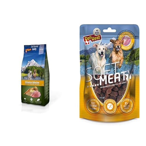 DeliBest Adult Sensitive Complete Dog Hähnchen & Soft Meatys aus Hähnchenfleisch von DeliBest