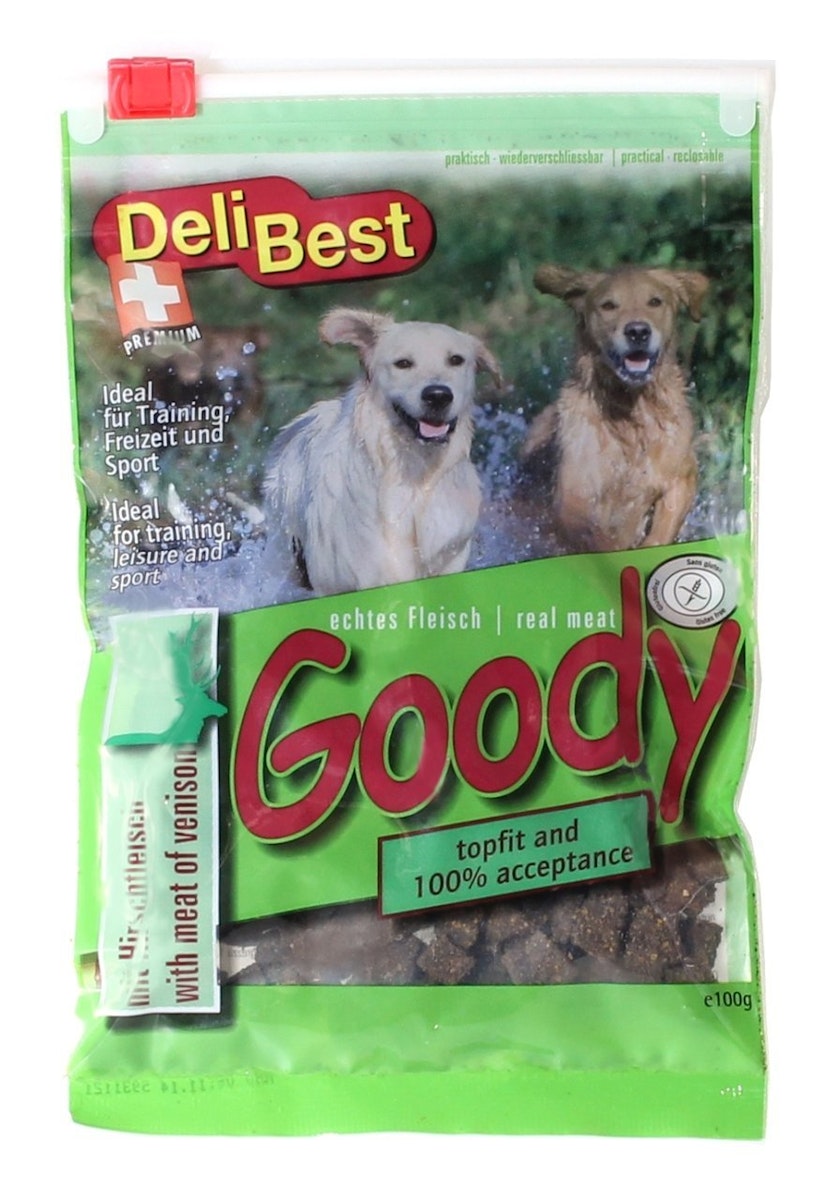 DeliBest Fleisch Goodys 100 Gramm Hundesnacks von DeliBest