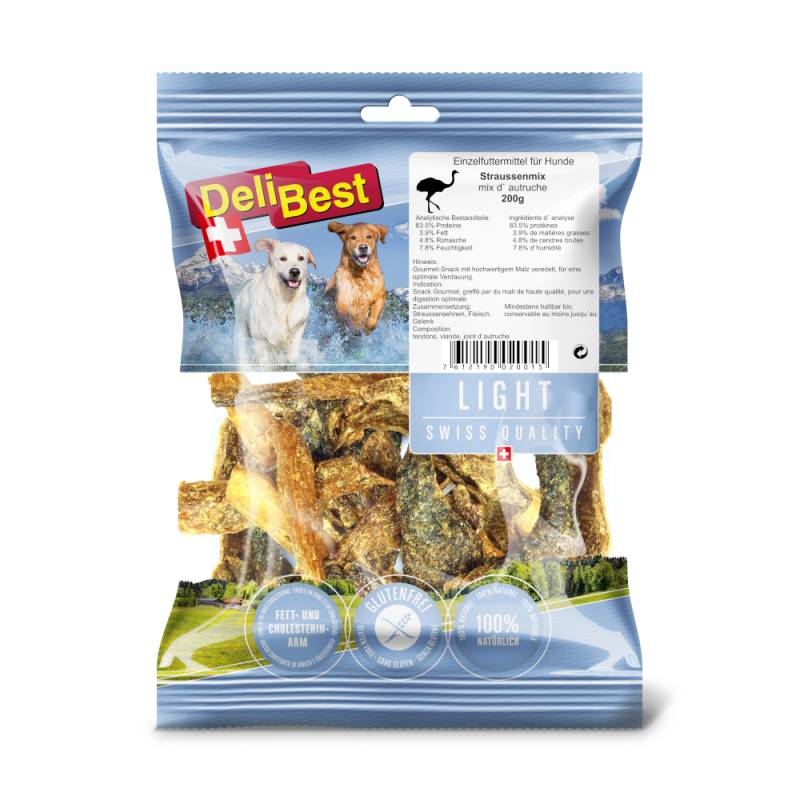 DeliBest Light Straußen-Mix Gourmet - Sparpaket: 2 x 200 g DeliBest Light Straußen-Mix Gourmet - Sparpaket: 2 x 200 g von DeliBest