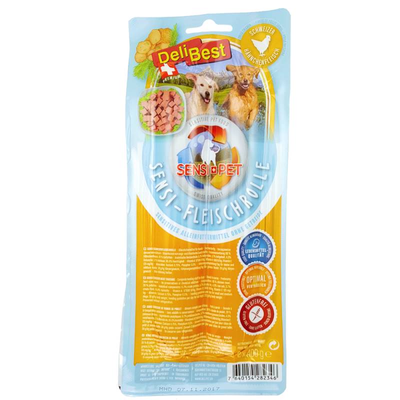 DeliBest Sensi Fleischrolle Hähnchen -  2 x 400 g von DeliBest