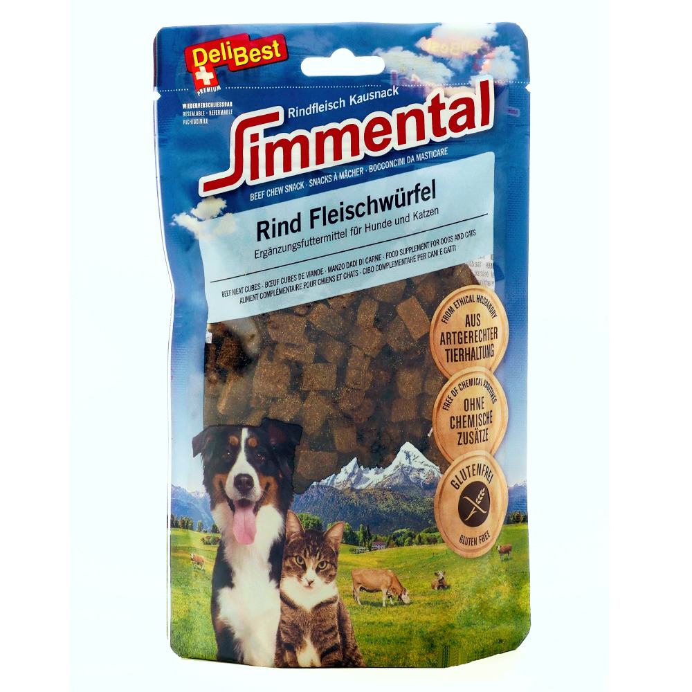 DeliBest Simmental Rindfleisch Würfel - Sparpaket: 2 x 180 g DeliBest Simmental Rindfleisch Würfel - Sparpaket: 2 x 180 g von DeliBest