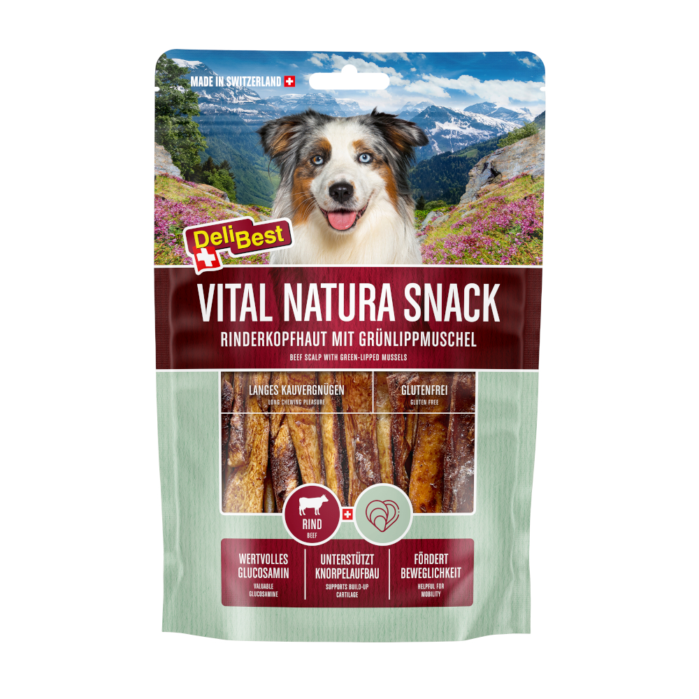 DeliBest Vital Natura Snack Grünlipp Meermuschel - 200 g von DeliBest