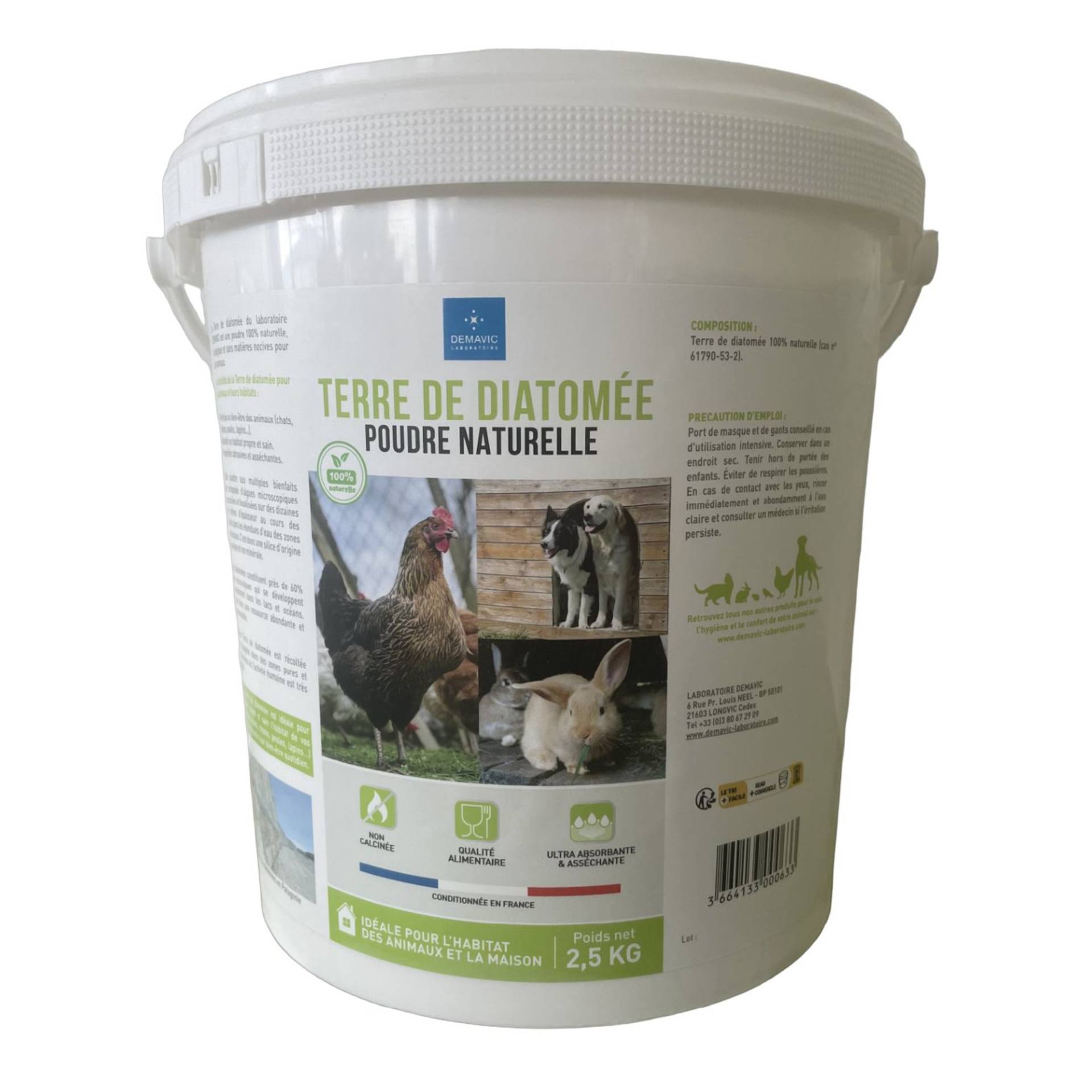 Demavic Diatomeenerde - 2 x 2,5 kg von Demavic