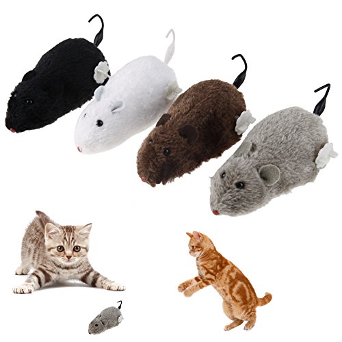 Demiawaking 4 stücke Uhrwerk Maus Spielzeug für Katze Hund Pet Tiere Nette Plüsch Ratte Mechanische Bewegung Ratten Demiawaking 4 stücke Uhrwerk Maus Spielzeug für Katze Hund Pet Tiere Nette Plüsch Ratte Mechanische Bewegung Ratten von Demiawaking