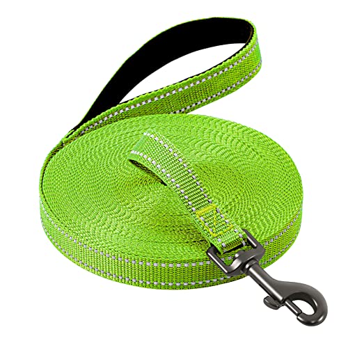 Demigreat Schleppleine für Hunde, 3m / 5m / 10m / 15m / 20m Robuste Lange Hundeleine Reflektierend Trainingsleine mit Gepolsterter Griff und handschlaufe, Ausbildungsleine für Kleine bis Große Hunde Demigreat Schleppleine für Hunde, 3m / 5m / 10m / 15m / 20m Robuste Lange Hundeleine Reflektierend Trainingsleine mit Gepolsterter Griff und handschlaufe, Ausbildungsleine für Kleine bis Große Hunde von Demigreat