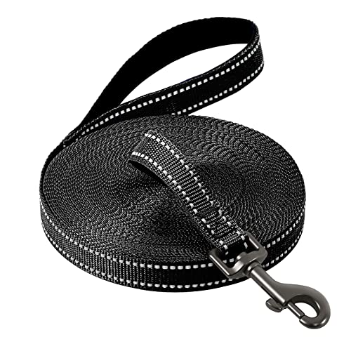 Demigreat Schleppleine für Hunde, 3m / 5m / 10m / 15m / 20m Robuste Lange Hundeleine Reflektierend Trainingsleine mit Gepolsterter Griff und handschlaufe, Ausbildungsleine für Kleine bis Große Hunde Demigreat Schleppleine für Hunde, 3m / 5m / 10m / 15m / 20m Robuste Lange Hundeleine Reflektierend Trainingsleine mit Gepolsterter Griff und handschlaufe, Ausbildungsleine für Kleine bis Große Hunde von Demigreat