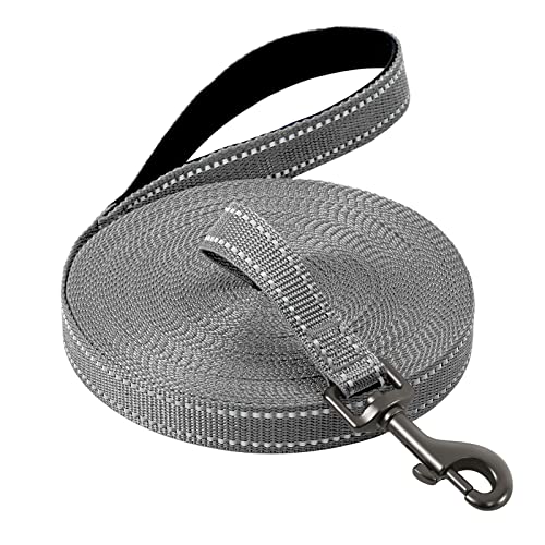 Demigreat Schleppleine für Hunde, 3m / 5m / 10m / 15m / 20m Robuste Lange Hundeleine Reflektierend Trainingsleine mit Gepolsterter Griff und handschlaufe, Ausbildungsleine für Kleine bis Große Hunde Demigreat Schleppleine für Hunde, 3m / 5m / 10m / 15m / 20m Robuste Lange Hundeleine Reflektierend Trainingsleine mit Gepolsterter Griff und handschlaufe, Ausbildungsleine für Kleine bis Große Hunde von Demigreat