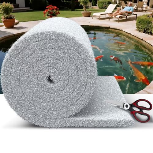 Demiwise Teichfilter-Pad 45,7 x 182,9 cm – zuschneidbares Filtermedium & langlebiges Teichfiltermaterial für Koiteiche, Aquarien und Springbrunnen – wiederverwendbar für klares, gesundes Wasser Demiwise Teichfilter-Pad 45,7 x 182,9 cm – zuschneidbares Filtermedium & langlebiges Teichfiltermaterial für Koiteiche, Aquarien und Springbrunnen – wiederverwendbar für klares, gesundes Wasser von Demiwise