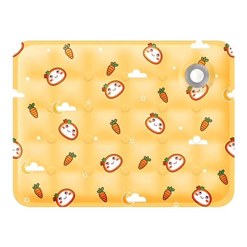 Demsyeq 30x40cm Kühlmatte Für Hunde Kühlkissen Für Hunde Selbstkühlend Haustier Kühlmatte Selbstkühlende Matte Gel Kühldecke Matte Waschbares Katzen Kühlkissen D von Demsyeq