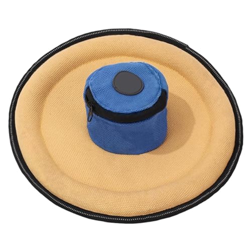 Demsyeq Dog Flying Disc Toy, Soft Canvas Interactive Toys Dog Games, Pet Supplies, Training Outdoor Games with Snack Bag for Small Medium Large Breed Demsyeq Dog Flying Disc Toy, Soft Canvas Interactive Toys Dog Games, Pet Supplies, Training Outdoor Games with Snack Bag for Small Medium Large Breed von Demsyeq