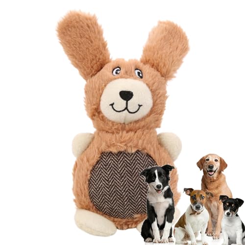 Demsyeq Gefülltes Hundespielzeug – Kauspielzeug in Tierform, bezauberndes Plüsch-Spielzeug, interaktives Welpen-Komfortspielzeug für kleine, mittelgroße Hunde Demsyeq Gefülltes Hundespielzeug – Kauspielzeug in Tierform, bezauberndes Plüsch-Spielzeug, interaktives Welpen-Komfortspielzeug für kleine, mittelgroße Hunde von Demsyeq