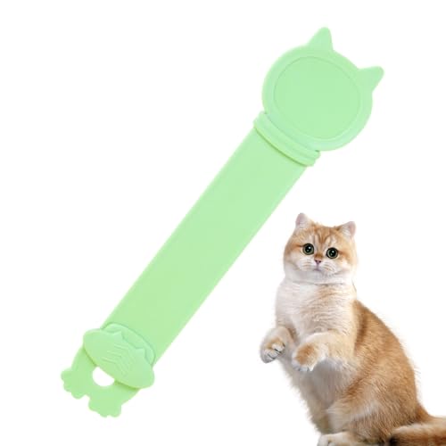 Demsyeq Katzenfutter-Löffel – multifunktionaler stabiler Futterlöffel für Haustiere – Anti-Überlauf, praktisches Haustierzubehör zum Füttern von Kätzchen, Zuhause, Outdoor von Demsyeq