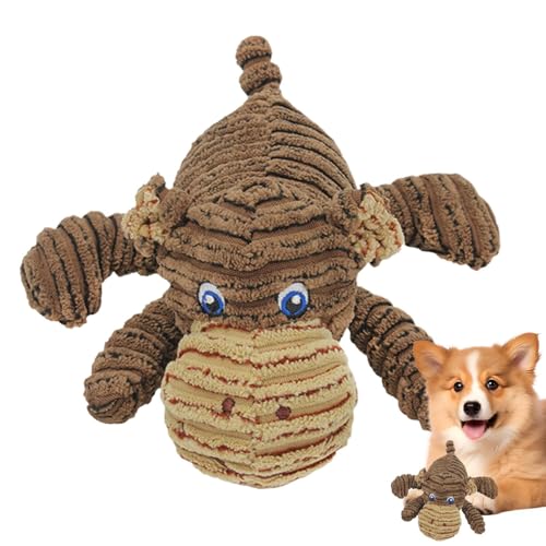Demsyeq Quietschendes Kauspielzeug für Hunde – Quietschendes Beruhigungsspielzeug für Hunde zum Zahnen, Haustierbedarf, interaktive Puppe für drinnen und draußen Demsyeq Quietschendes Kauspielzeug für Hunde – Quietschendes Beruhigungsspielzeug für Hunde zum Zahnen, Haustierbedarf, interaktive Puppe für drinnen und draußen von Demsyeq