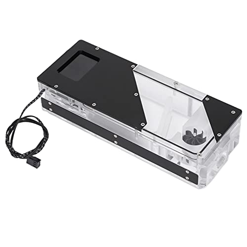 Denash Intelligenter Wassertank RGB LCD -Geschwindigkeitsmessung für Computerwasserkühler PC 5V, Acryl + Aluminiumlegierung, 150 Ml Kapazität, VA LCD -Display für Enthusiasten Denash Intelligenter Wassertank RGB LCD -Geschwindigkeitsmessung für Computerwasserkühler PC 5V, Acryl + Aluminiumlegierung, 150 Ml Kapazität, VA LCD -Display für Enthusiasten von Denash
