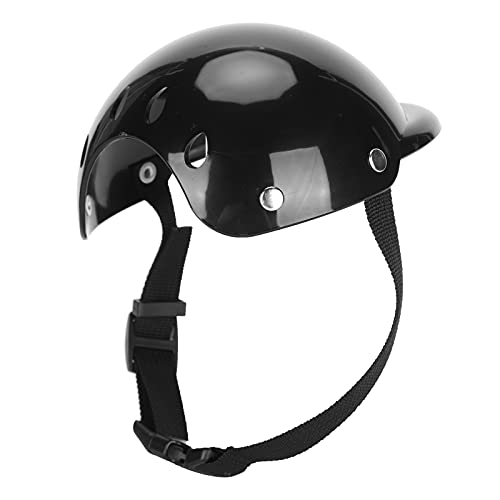 Hunde-Motorradhelm, Haustierspielzeug ProtectHat Haustierhelm mit 1 X Haustierhelm für Haustierhelm (S) von Denash