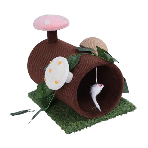 Katzentunnel-Kratzset, Schützt Möbel, Katzen-Klettergerüst-Tunnel, Kätzchen-Tunnel, Haustierspielzeug, Guckloch mit Kratzball Zum Verstecken von Katzen Katzentunnel-Kratzset, Schützt Möbel, Katzen-Klettergerüst-Tunnel, Kätzchen-Tunnel, Haustierspielzeug, Guckloch mit Kratzball Zum Verstecken von Katzen von Denash