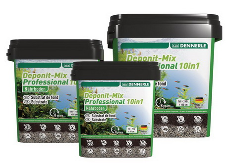 4,8 kg DENNERLE DeponitMix Professional 10in1  - für Aquarien von 100 - 140 Liter, 80 cm von Dennerle