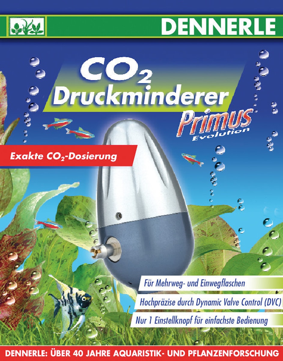 DENNERLE CO2 Druckminderer PRIMUS von Dennerle