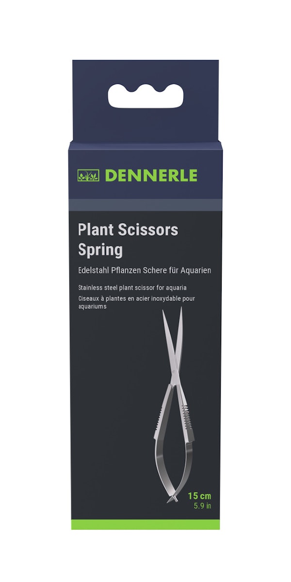 DENNERLE Plant Scissors Spring 15 Centimeter Aquarienpflege von Dennerle