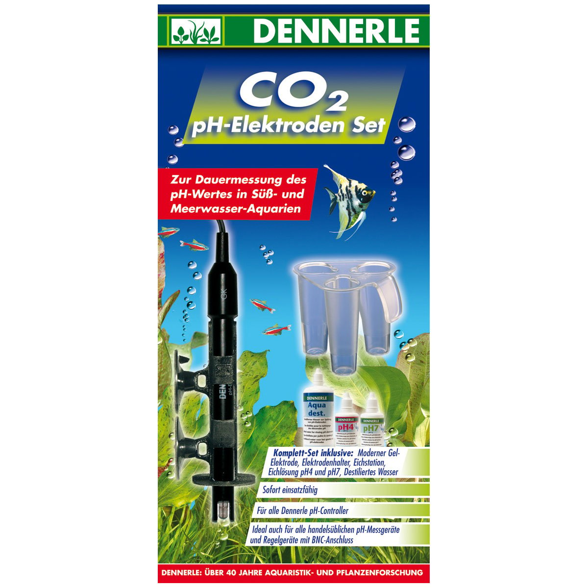 DENNERLE Profi-Line CO2 pH-Elektroden Set von Dennerle