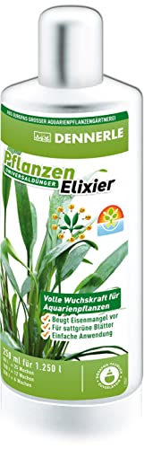 Dennerle 2754 Pflanzen Elixier - Universaldünger für Aquarienpflanzen, für sattgrüne Blätter, 250 ml von Dennerle